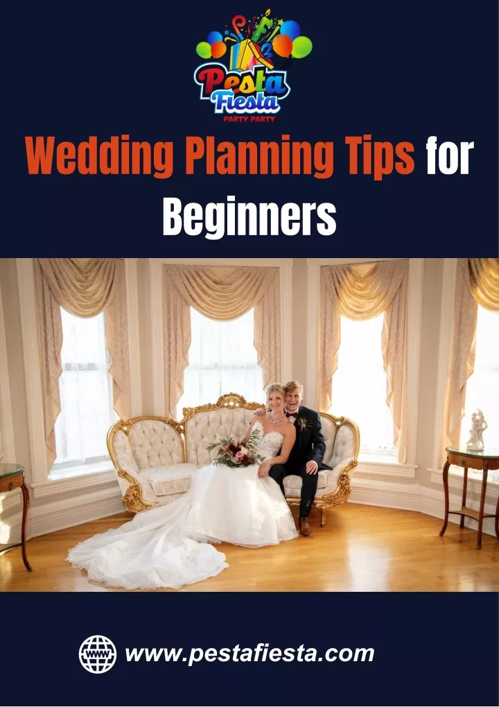 wedding planning tips for beginners