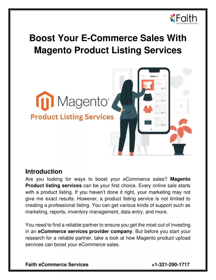 boost your e commerce sales with magento product