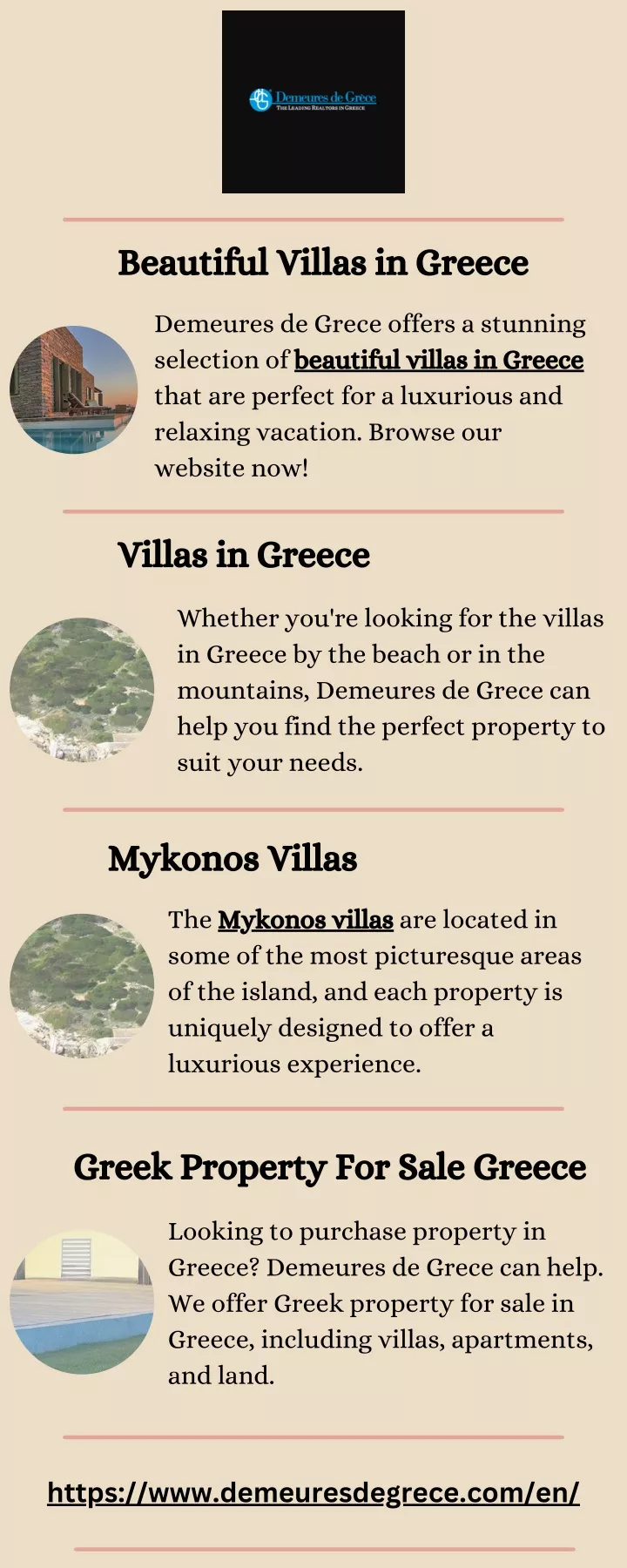 beautiful villas in greece