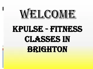 welcome