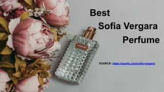 Best Sofia Vergara  Perfume
