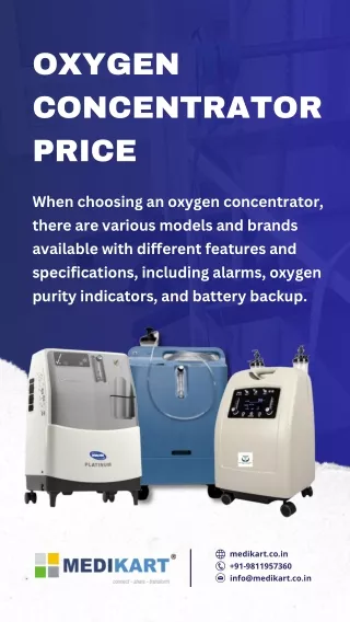 Oxygen Concentrator Price in India - Compare Prices & Buy Online