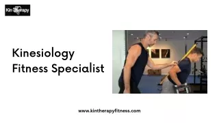 Kinesiology Fitness Specialist