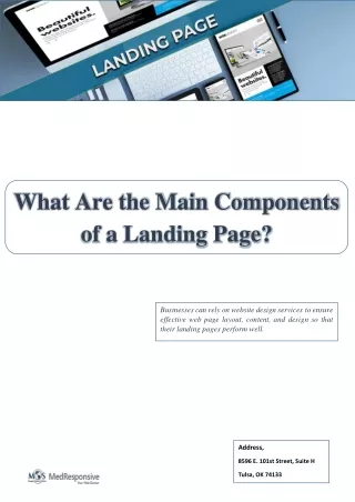 What Are the Main Components of a Landing Page