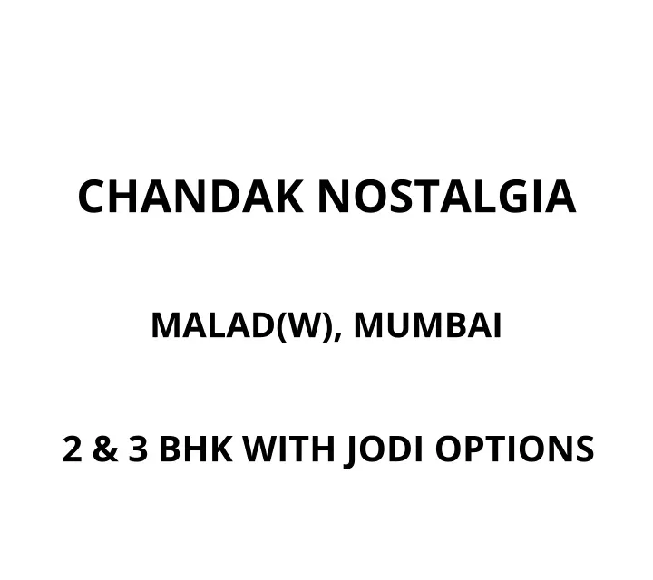 chandak nostalgia