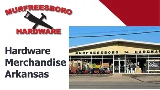 hardware merchandise arkansas
