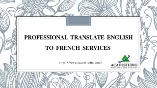 professional translate english