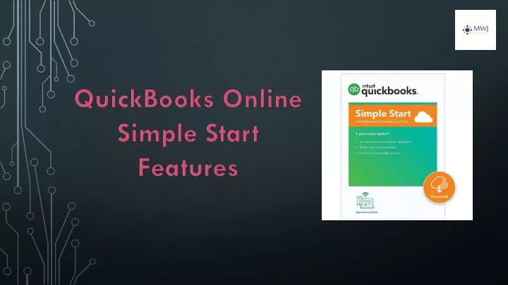 quickbooks online presentation materials