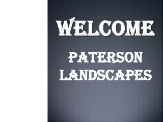 welcome