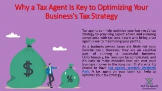 Tax agents services Wetherill Park