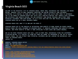 virginia beach seo