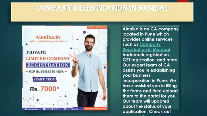 company registration in mumbai