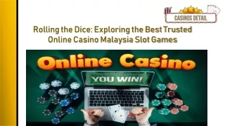 Malaysia Online Slot Games