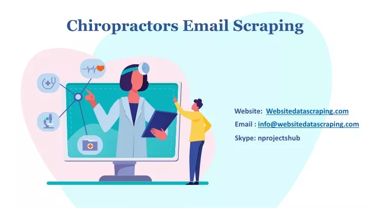 chiropractors email scraping