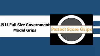 1911 Full Size Government Model Grips