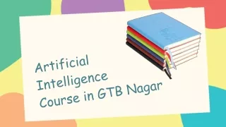 Artificial Intelligence Course in GTB Nagar