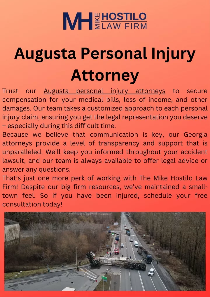 augusta personal injury attorney