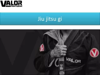 jiu jitsu gi