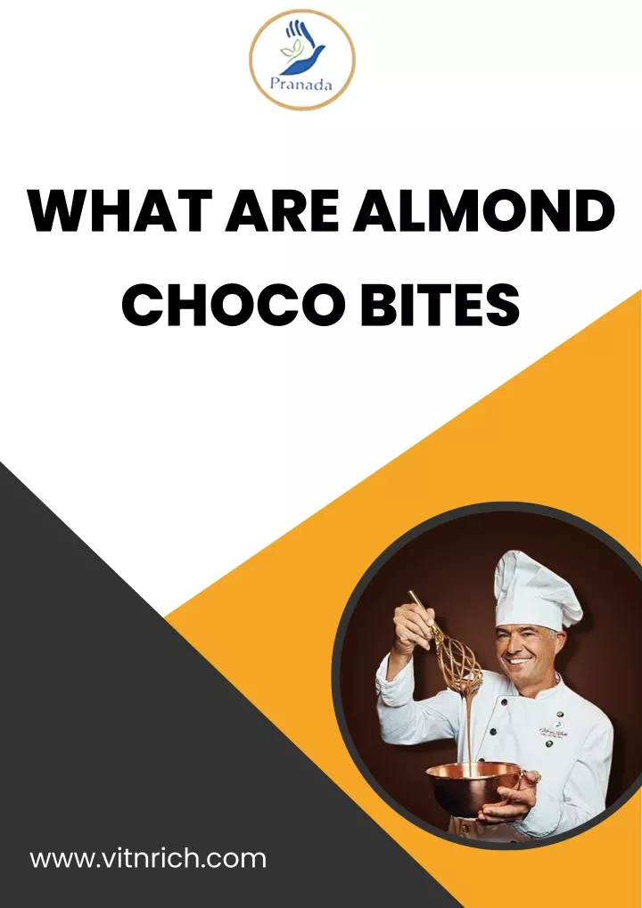 what are almond choco bites