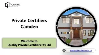 Private Certifiers Camden - Quality Private Certifiers Pty