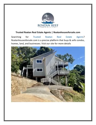 Trusted Roatan Real Estate Agents Roatanhousesforsale