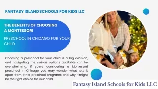 The Benefits of Choosing a Montessori Preschool in Chicago for Your Child