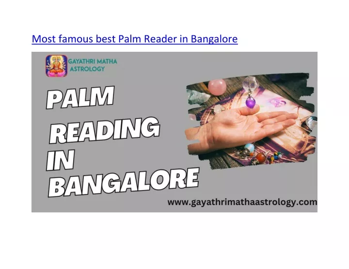 most famous best palm reader in bangalore