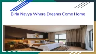birla navya where dreams come home