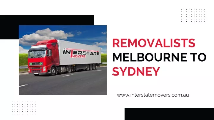removalists melbourne to sydney