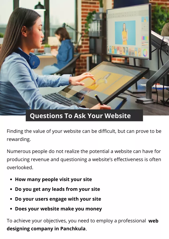 questions to ask your website