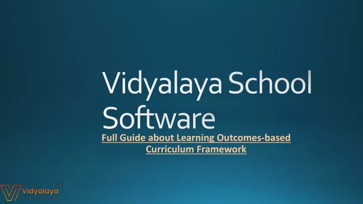 PPT - Full Guide About Learning Outcomes-based Curriculum Framework ...