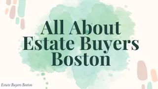 Boston Estate Jewelry Buyers