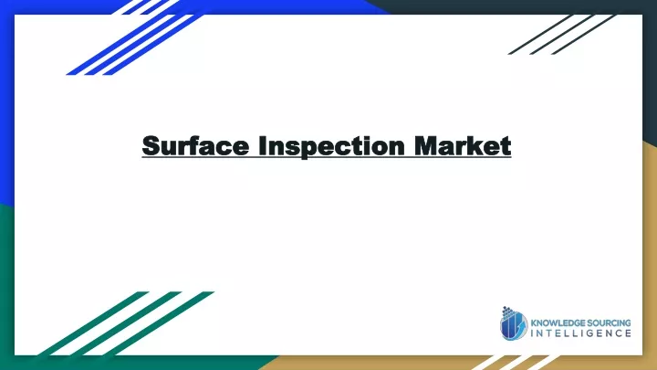 surface inspection market