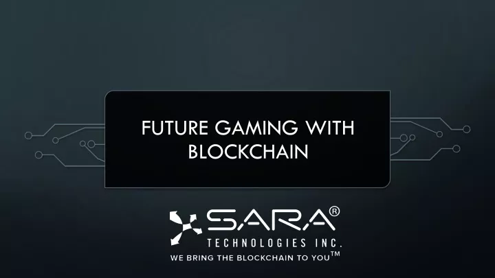 future gaming with blockchain