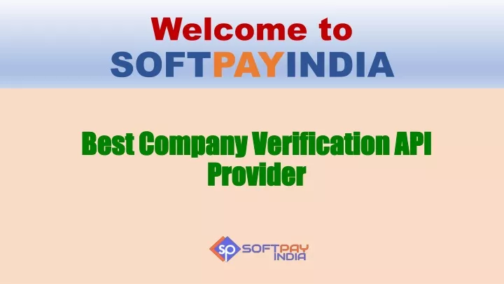 welcome to soft pay india