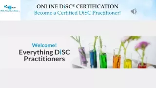 DiSC Certification | Online DiSC Assessment Certification