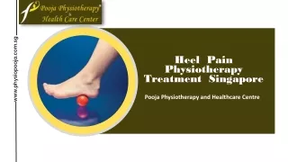 Heel Pain Physiotherapy Treatment Singapore