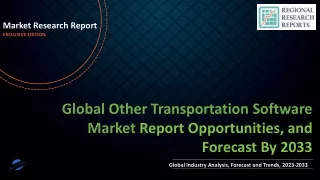 market research report exclusive edition
