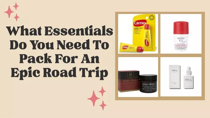 what essentials do you need to pack for an epic
