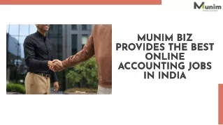 How to Find Online Accounting Job in India? – Munim Biz