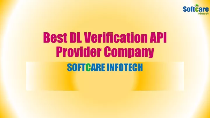 best dl verification api provider company