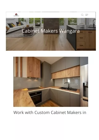 Cabinet Makers Wangara