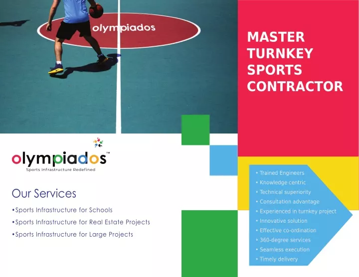 master turnkey sports contractor