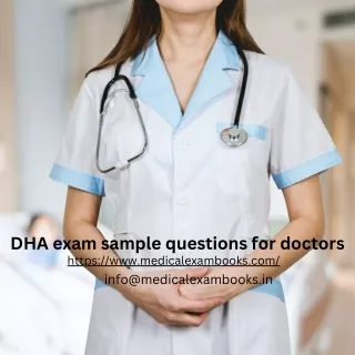 dha exam sample questions for doctors https