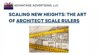Scaling New Heights The Art of Architect Scale Rulers