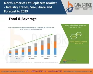 North America Fat Replacers Market