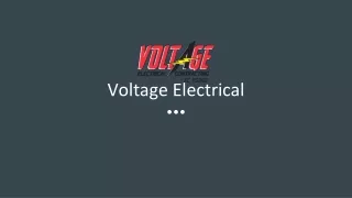 voltage electrical