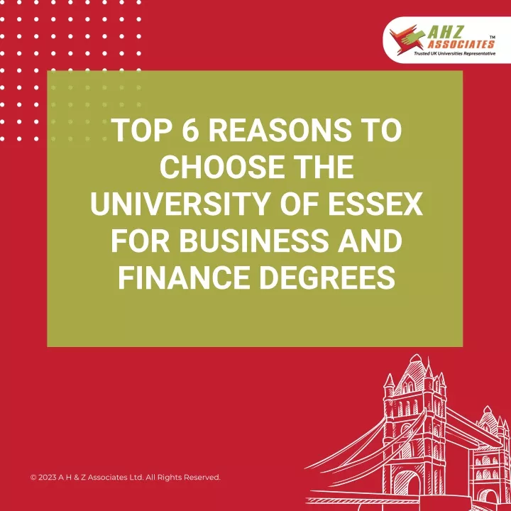 top 6 reasons to choose the university of essex