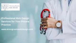 Professional Web Design Services for Your Private Practice