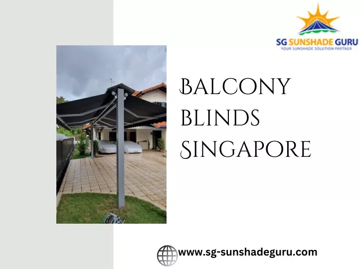 balcony blinds singapore